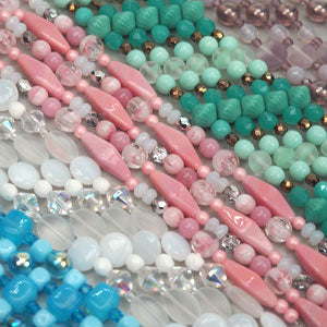 Czech Pressed Beads (Glass Druk Beads)