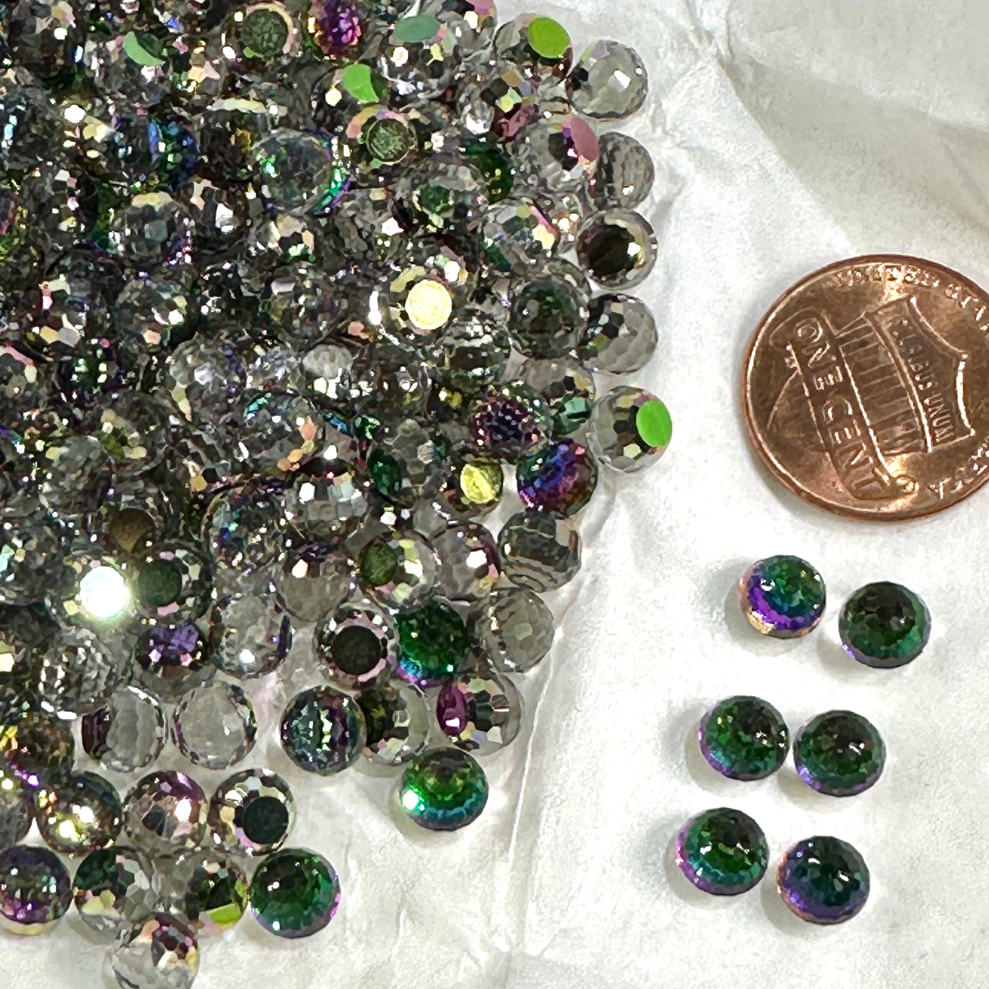 Swarovski Art.# 4869 - Crystal Electra coated 3/4 Disco Ball Fancy Stones 360pcs size 6mm SW124-360