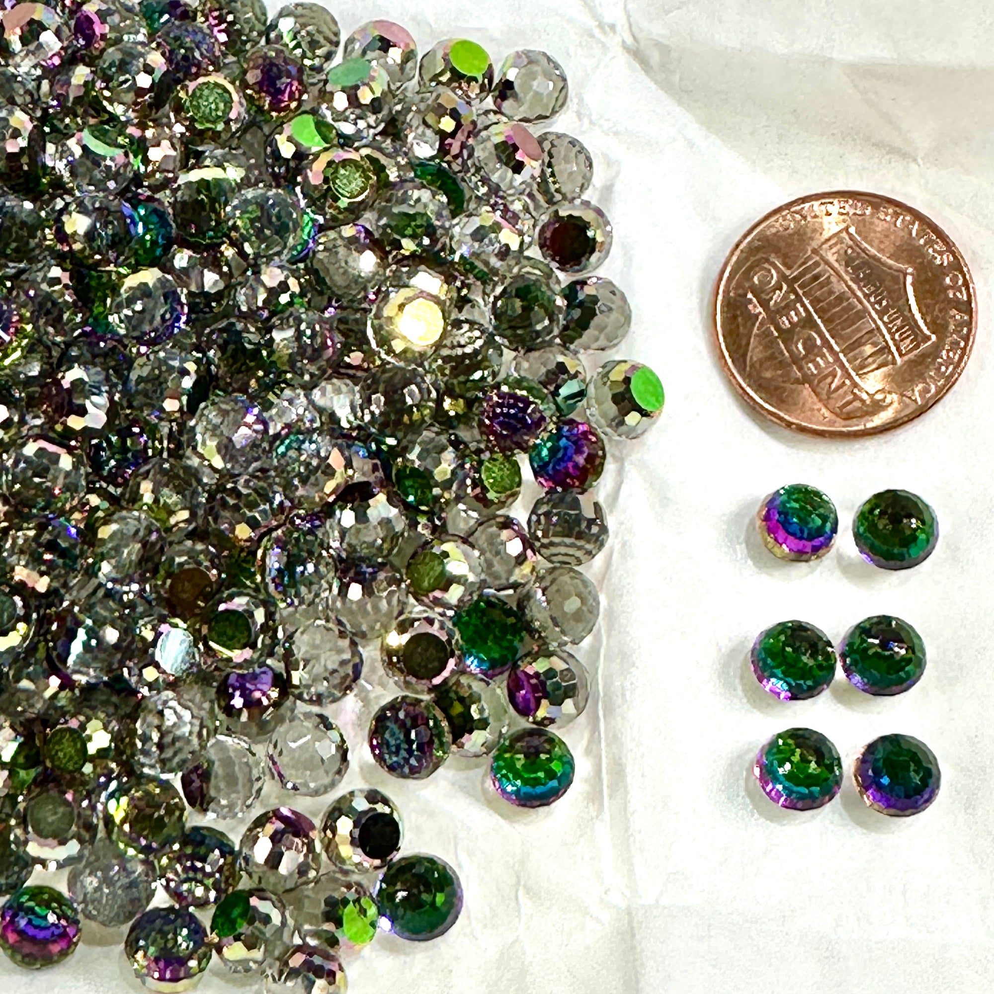 Swarovski Art.# 4869 - Crystal Electra coated 3/4 Disco Ball Fancy Stones 360pcs size 6mm SW124-360
