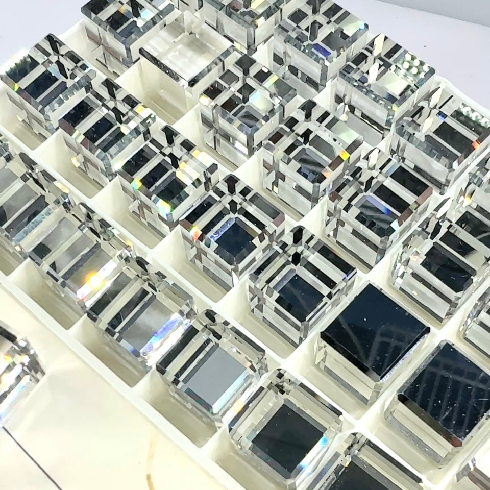 Swarovski Art.# 4840 - Crystal CAL Cube Fancy Stones 6pcs size 12mm SW140