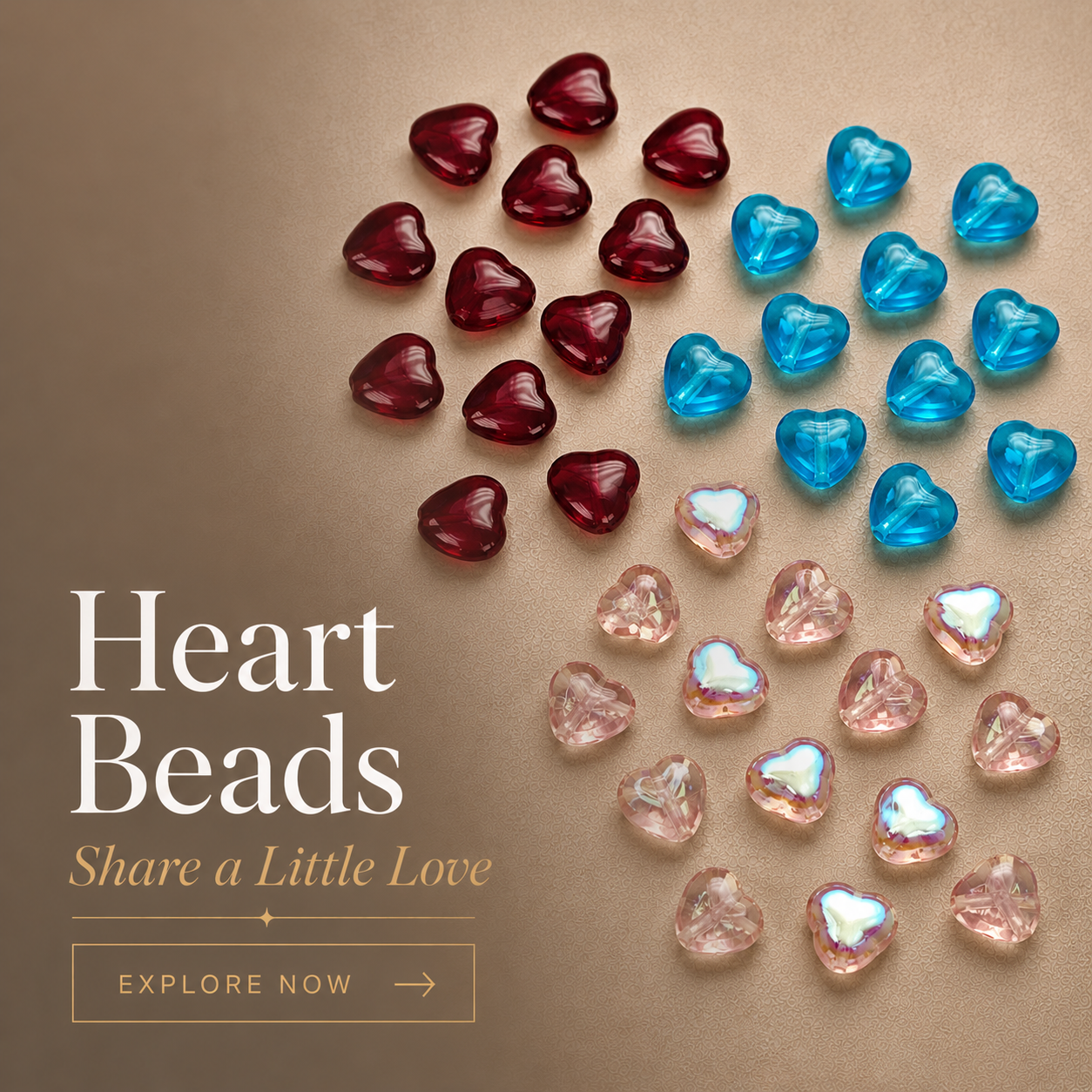 Heart Beads