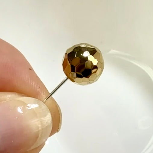 HALF Drilled Beads