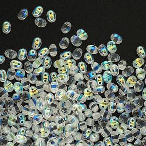 Czech 2-hole Beads and Crystals