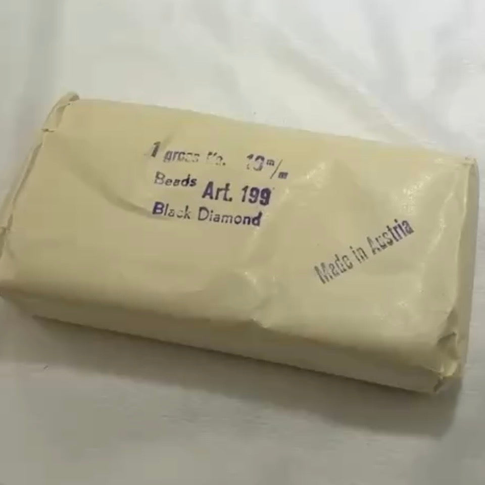 Swarovski Art.# 5000-199 - 10mm Black Diamond grey Vintage Round Faceted Crystal Beads SW264