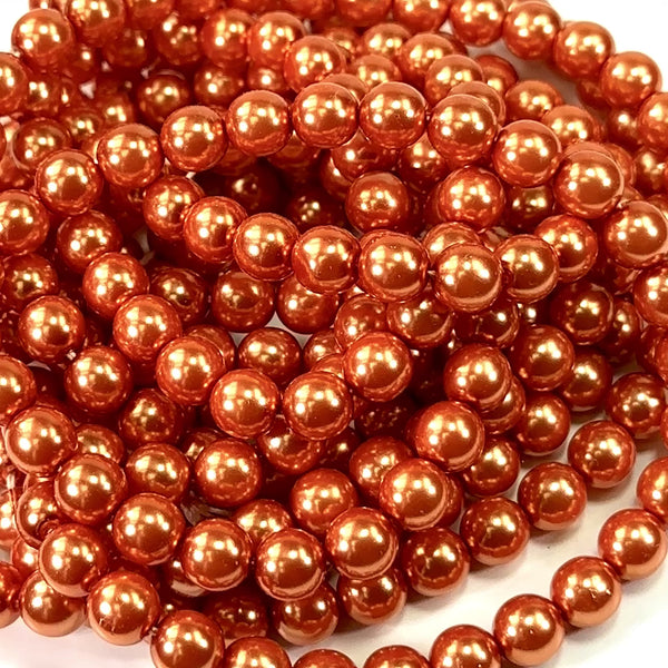 100 Perles Facettées Bohème Preciosa 4mm - Rouge Corail Opaque Picasso - Parfaites Pour Bijoux Créatifs