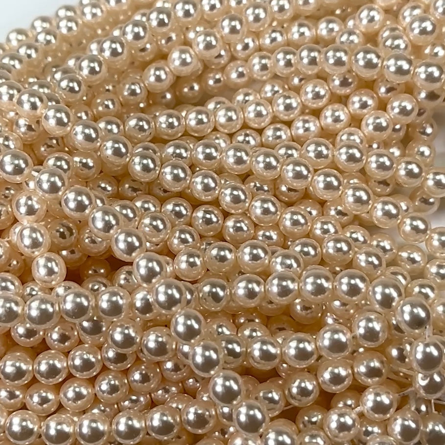 wholesale 3mm-22mm imitation pearls beads round