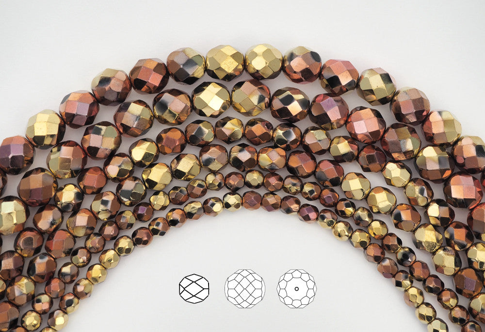 jet-california-golden-rush-black-aurum-bronze-czech-fire-polished-round-faceted-glass-beads-16-inch-strand-PJB-FP4-jCalGoldRush102
