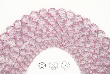 crystal-pink-shimmer-coated-czech-fire-polished-round-faceted-glass-beads-16-inch-strand-PJB-FP4-CryPinkShimmer102