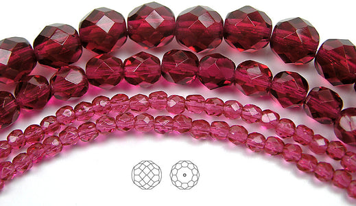 czech-fire-polished-beads-fuchsia-PJB-FP3-Fuchsia135
