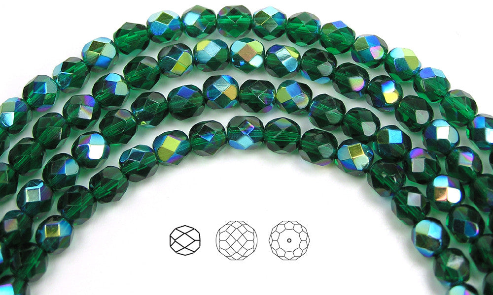 czech-fire-polished-beads-medium-emerald-ab