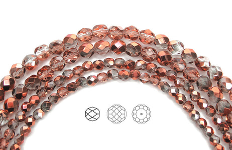 crystal-sun-set-metallic-coated-czech-fire-polished-round-faceted-glass-beads-16-inch-PJB-FP4-CrySunsetMet102