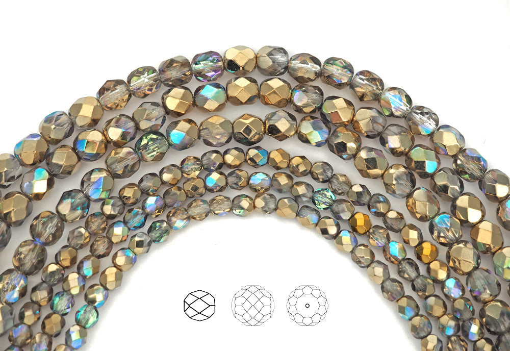 crystal-golden-rainbow-aurum-rainbow-coated-czech-fire-polished-round-glass-beads-16-inch-strand-PJB-FP4-CryGoldRainbow102