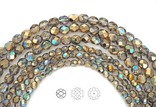 crystal-golden-rainbow-aurum-rainbow-coated-czech-fire-polished-round-glass-beads-16-inch-strand-PJB-FP4-CryGoldRainbow102