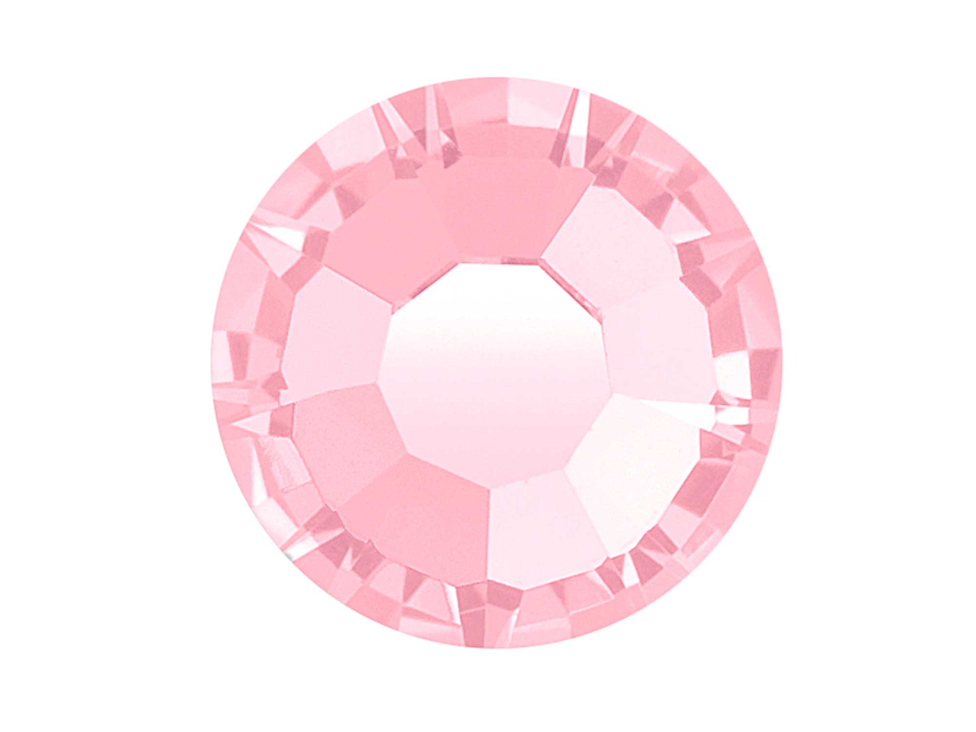 LIGHT ROSE Pink 34ss 7mm 2088 IHC Austrian Flatback Crystal Rhinestones 12  pcs