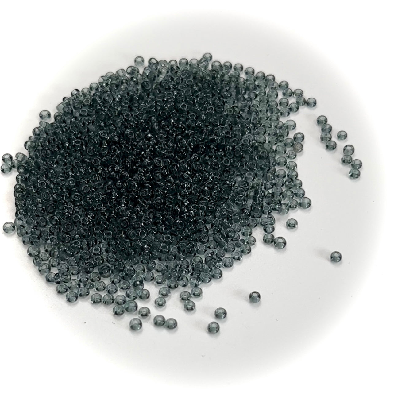 Rocailles size 10/0 2.3mm Montana blue, Preciosa Ornela Traditional Czech Glass Seed Beads, 17grams P986-17