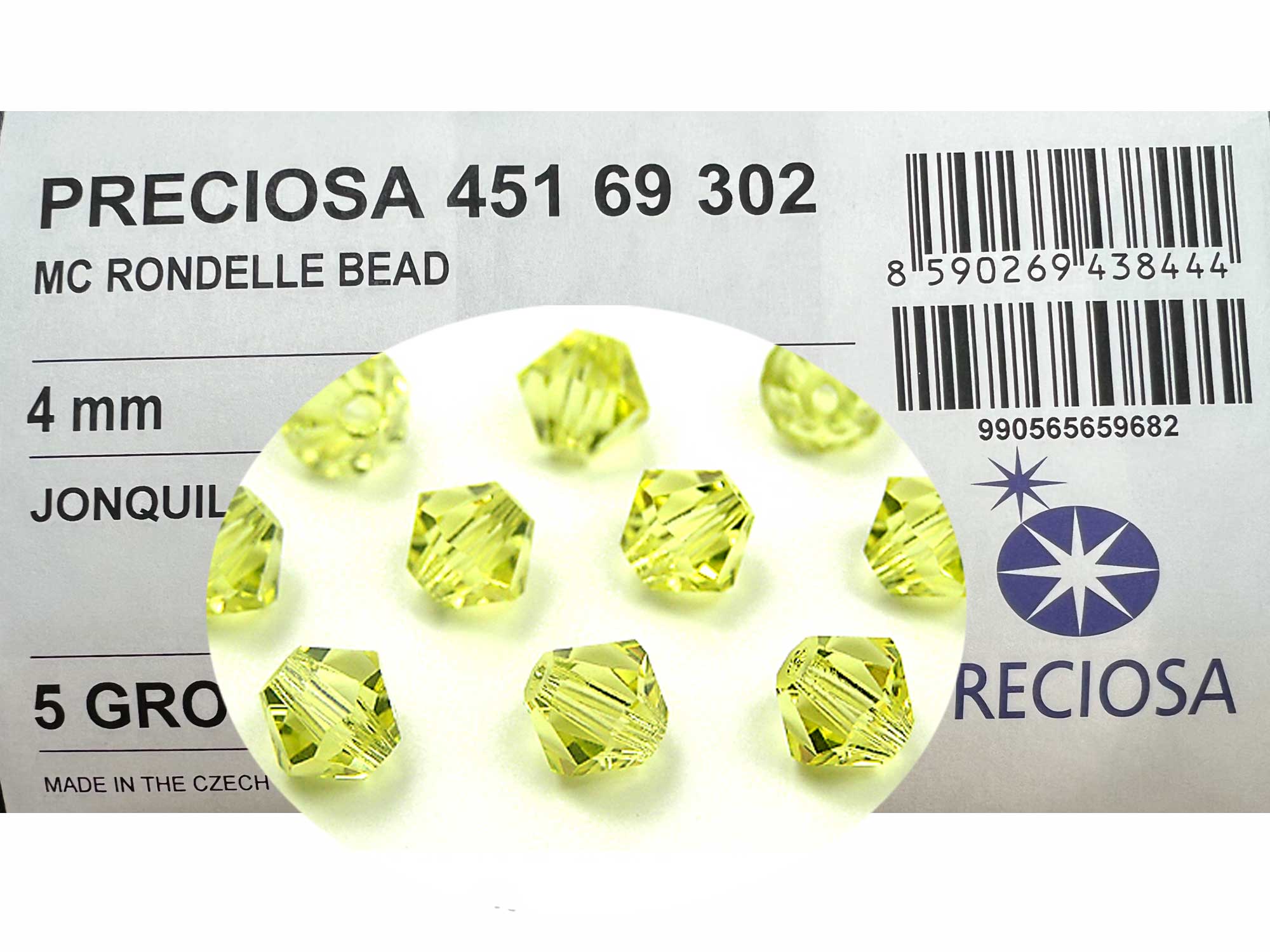 Jonquil Czech Glass Beads Machine Cut Bicones MC Rondell Diamond Shape light yellow jonquille crystals