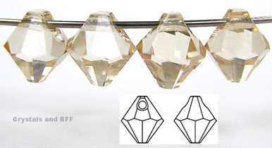 czech-mc-pendants-top-drilled-bicone-Crystal-Champagne-coated