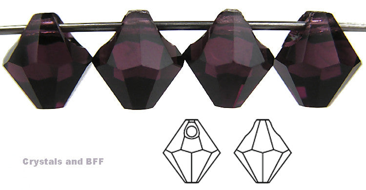 czech-mc-pendants-top-drilled-bicone-Deep-Violet