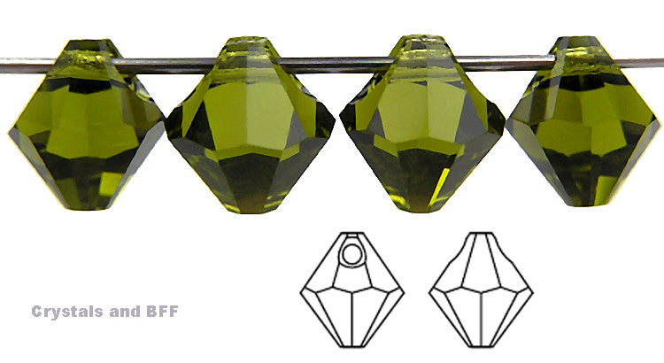 czech-mc-pendants-top-drilled-bicone-Olivine