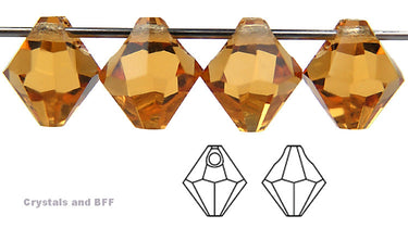 czech-mc-pendants-top-drilled-bicone-Topaz