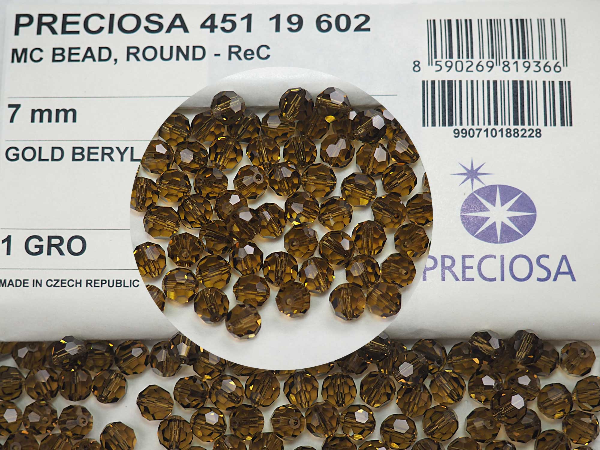 Gold Beryl (brown khaki) Czech Machine Cut Round Crystal Beads 10mm 12mm large rosary sizes