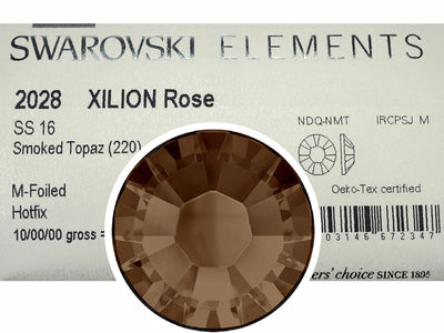 für Halbedelsteine, Glasperlen, Metallperlen und Swarovski - Swarovski  rhinestones flatback, 2028, 5mm, crystal ab, 5 pc.