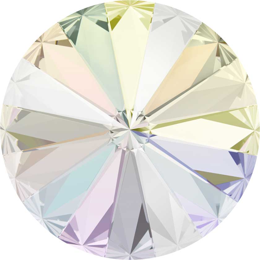 Swarovski Art.# 1122 - 16mm Crystal AB coated Swarovski Elements Round Rivoli Rhinestones