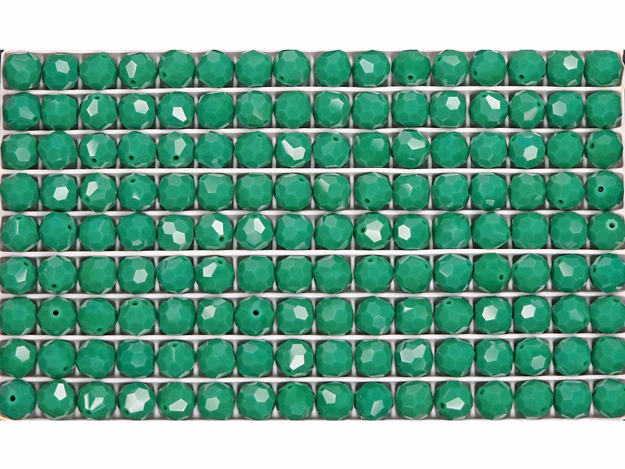 Swarovski Art.# 5300 - 8mm Apple Green, 288pcs Vintage Crystal Beads