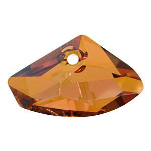 Swarovski Art.# 6657 - Galactic Horizontal Pendant 27mm Crystal Copper coated