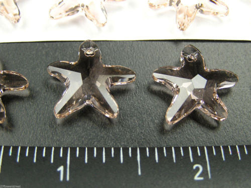 Swarovski Art.# 6721 - Swarovski Starfish Pendant in 16mm Silk