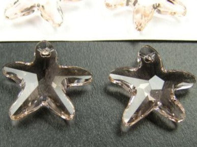 Swarovski Art.# 6721 - Swarovski Starfish Pendant in 20mm Silk