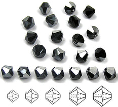 czech-mc-beads-bicone-Jet-Steel-Platinum-Half