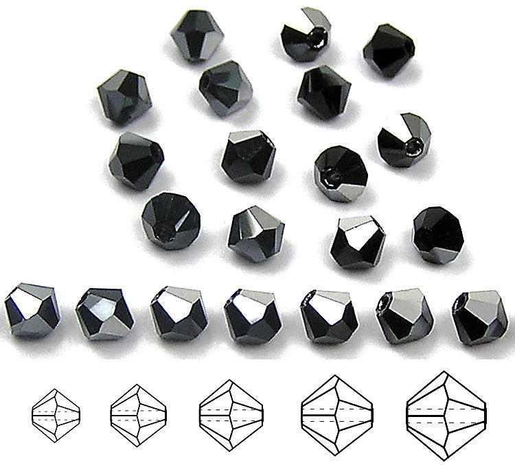 czech-mc-beads-bicone-Jet-Steel-Platinum-Half