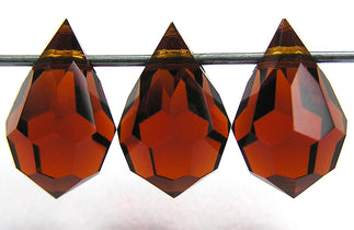 czech-mc-pendants-drop-Dark-Topaz