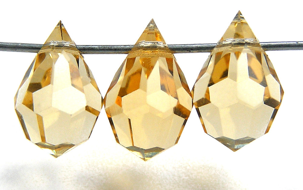 czech-mc-pendants-drop-Light-Topaz