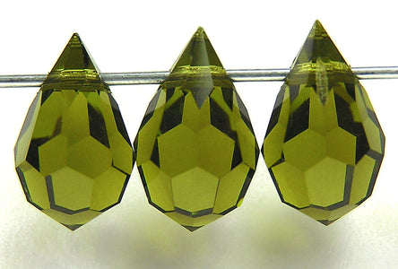 czech-mc-pendants-drop-Olivine