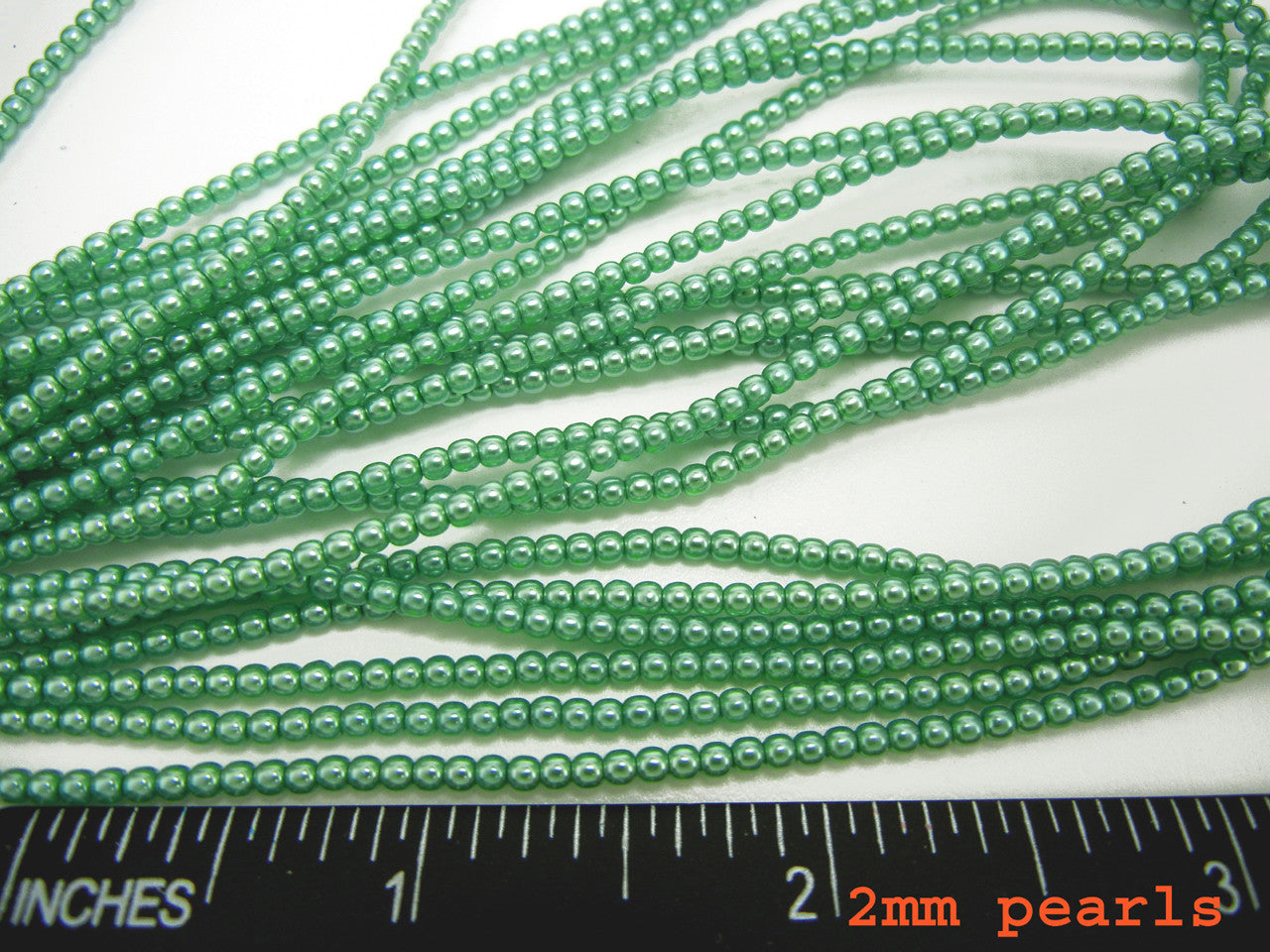 Czech Round Glass Imitation Pearls Jade Green Pearl color 8mm 10mm 12mm