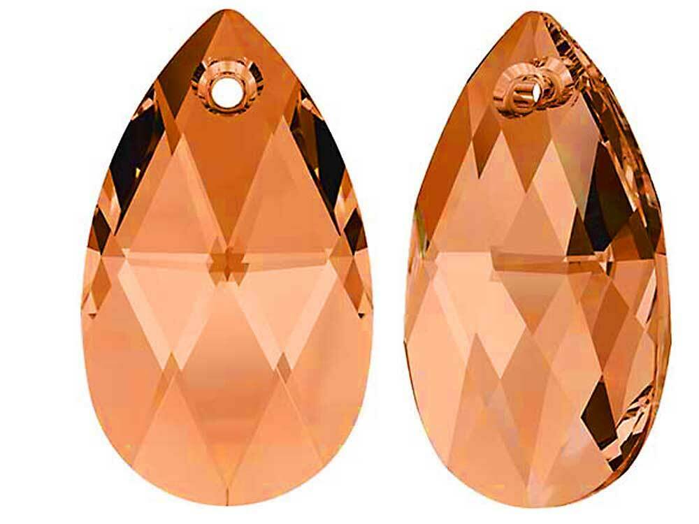 Swarovski Art.# 6106 - 50mm Crystal Copper, Swarovski Elements Crystal Drop Pendants