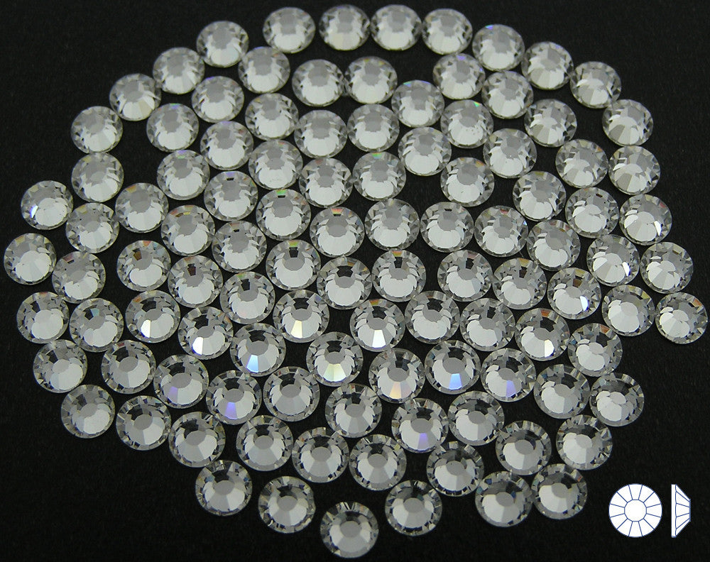 Preciosa Heart Maxima Hot Fix Rhinestones 2699HF 14mm Crystal